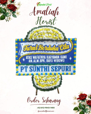 Papan Bunga Duka di Nganganaumala